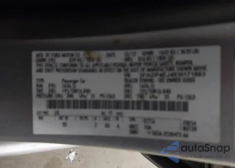 2014 Ford Fiesta Se из США, поврежденный, VIN 3FADP4EJ4EM171883